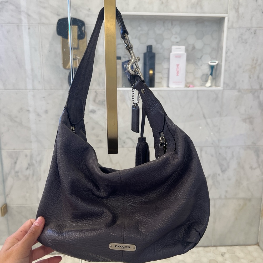 Y2K vintage purple coach bag